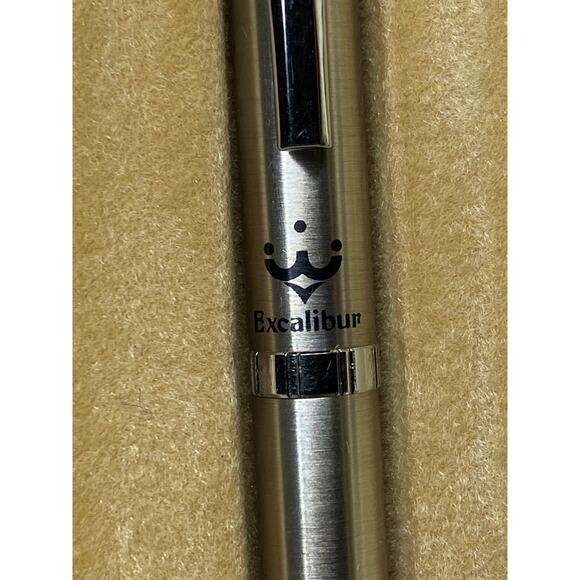 Vintage Pentel Excalibur Crown P1007 Stainless Steel Pencil w/Case 70s/80s - Picture 6 of 13